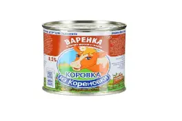 Молоко сгущеное вареное Коровка из Кореновки 8.5%